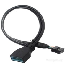 Кабель Exegate USB 2.0 10 pin - 20 pin EX-CC-U3U2-0.3