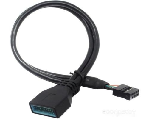 Кабель Exegate USB 2.0 10 pin - 20 pin EX-CC-U3U2-0.3