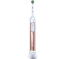 Электрическая зубная щетка Oral-B Genius X Cross Action D706.513.6 (розовое золото)