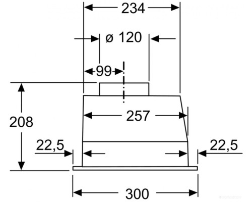 Вытяжка Bosch DLN53AA70