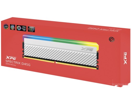 Модуль памяти A-Data XPG Spectrix D45G RGB 2x8ГБ DDR4 4133 МГц AX4U41338G19J-DCWHD45G