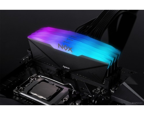 Модуль памяти Apacer NOX RGB 16ГБ DDR4 3600МГц AH4U16G36C25YNBAA-2