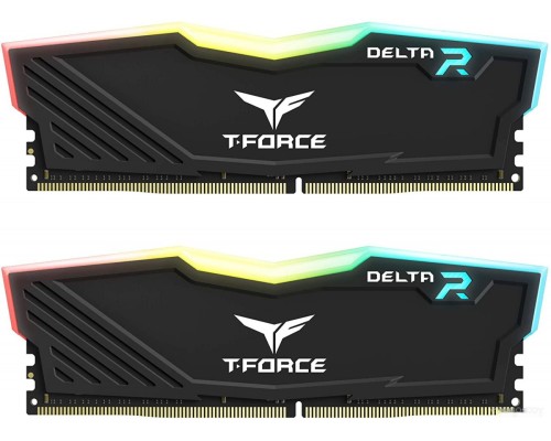 Модуль памяти Team T-Force Delta RGB 2x16ГБ DDR4 3600 МГц TF3D432G3600HC18JDC01