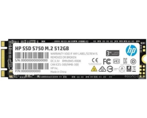 SSD HP S750 512GB 16L56AA