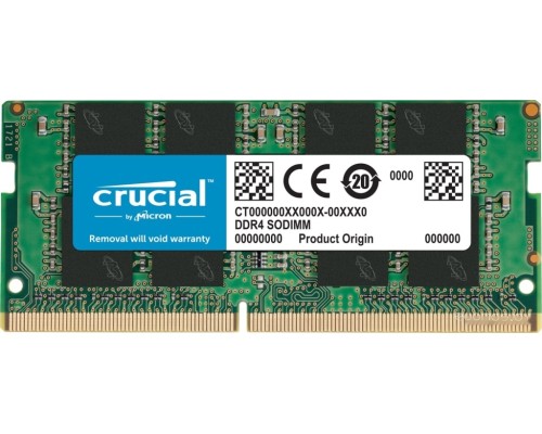 Модуль памяти Crucial 8GB DDR4 SODIMM PC4-25600 CT8G4SFS832A