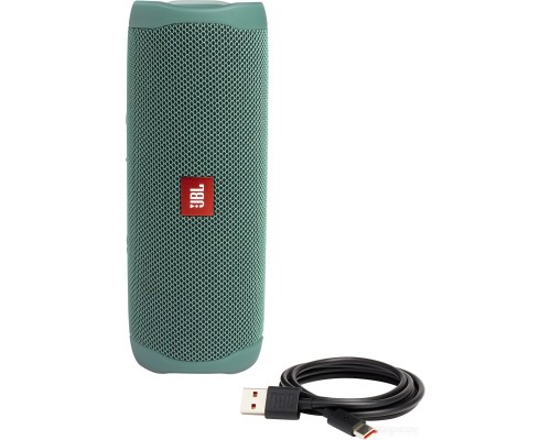 Портативная акустика JBL Flip 5 Eco Edition (зеленый)