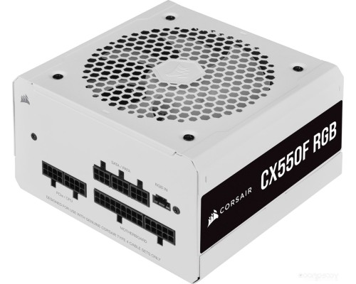 Блок питания Corsair CX550F RGB White CP-9020225-EU