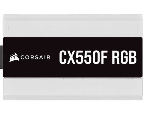 Блок питания Corsair CX550F RGB White CP-9020225-EU