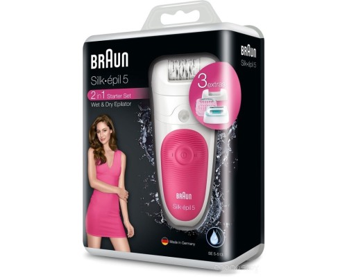 Эпилятор Braun Silk-epil 5 SensoSmart 5/513 Wet&Dry