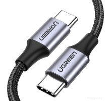 Кабель Ugreen US261 50152 USB Type-C - USB Type-C (2 м, черный)