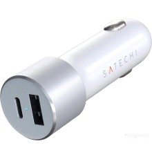 Автомобильное зарядное Satechi 72W Type-C PD Car Charger (серебристый)