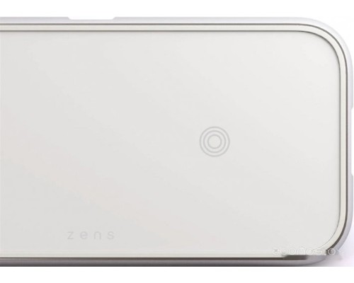 Беспроводное зарядное Zens Dual Aluminium Wireless Charger (белый)