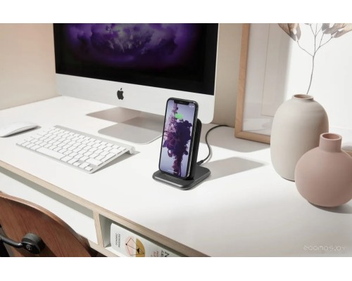 Док-станция Zens Stand Aluminium Wireless Charger Type-C (черный)