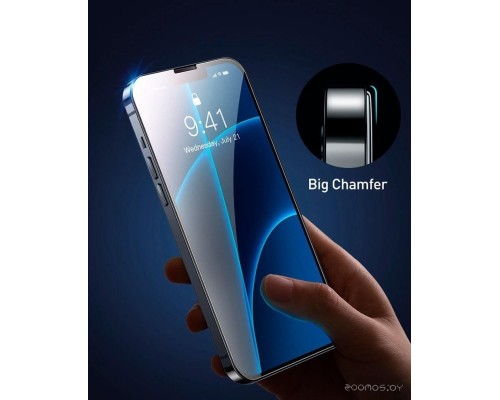 Защитное стекло Baseus Super porcelain Crystal Tempered для iPhone 13 Pro Max