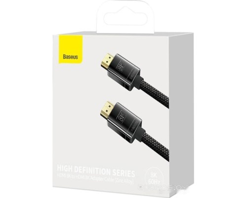 Кабель Baseus HDMI - HDMI WKGQ000101 (2 м, черный)