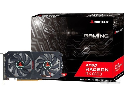 Видеокарта Biostar Radeon RX 6600 8GB GDDR6 VA6606RM81