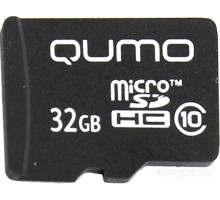 Карта памяти Qumo microSDHC QM32GMICSDHC10NA 32GB