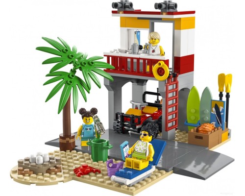 Конструктор Lego City 60328 Пост спасателей на пляже