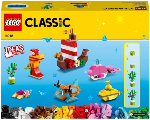 Конструктор Lego Classic 11018 Творческое веселье в океане