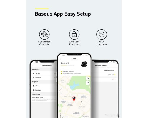 Наушники Baseus Encok W11