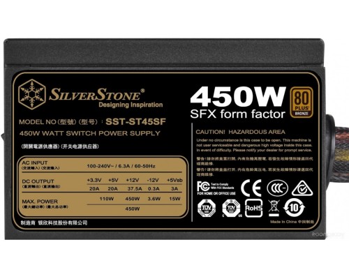 Блок питания SilverStone ST45SF v3.0