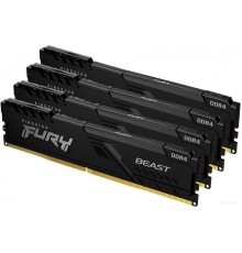 Модуль памяти Kingston FURY Beast 4x8GB DDR4 PC4-21300 KF426C16BBK4/32