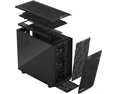 Корпус Fractal Design Meshify 2 Dark Tempered Glass Black FD-C-MES2A-02