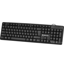 Клавиатура Defender Element HB-520 USB (черный)