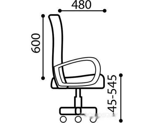 Офисное кресло Brabix Saturn ER-400 (черный/серый)