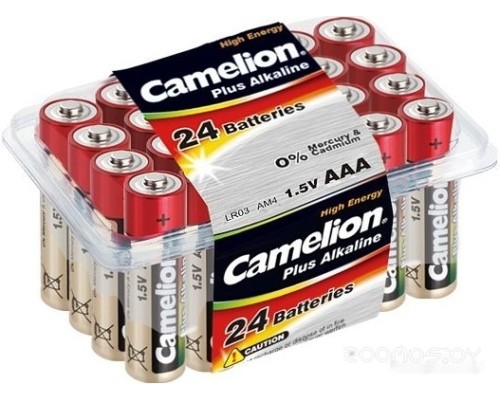 Батарейка Camelion AAA 24 шт. [LR03-PB24]