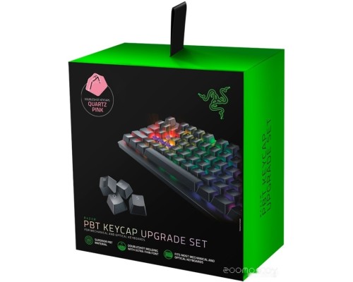 Набор кейкапов RAZER PBT Keycap Upgrade Set (quartz pink)