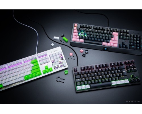 Набор кейкапов RAZER PBT Keycap Upgrade Set (quartz pink)