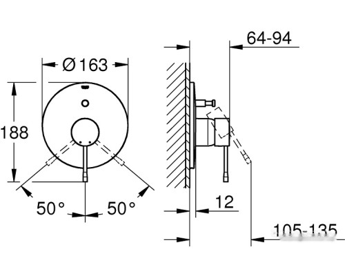 Смеситель Grohe Essence 19285BE1 (никель глянец)