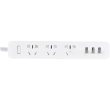 Удлинитель Xiaomi Mi Power Strip 3 (3 USB, белый, китайская версия)