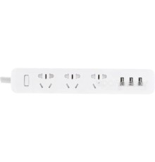 Удлинитель Xiaomi Mi Power Strip 3 (3 USB, белый, китайская версия)