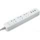 Удлинитель Xiaomi Mi Power Strip 3 (3 USB, белый, китайская версия)