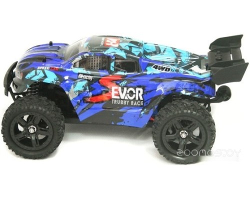 Автомодель Remo Hobby S-Evo-R RH1665 1:16 (синий)