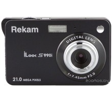 Цифровая фотокамера REKAM iLook S990i (черный)