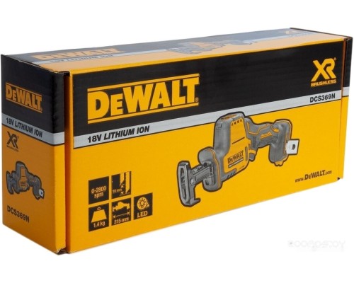 Сабельная пила DeWALT DCS369N-XJ (без АКБ)