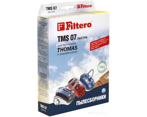 Комплект одноразовых мешков Filtero TMS 07 Экстра