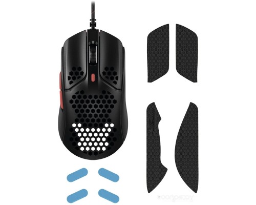 Игровая мышь HyperX Pulsefire Haste (черный/красный)