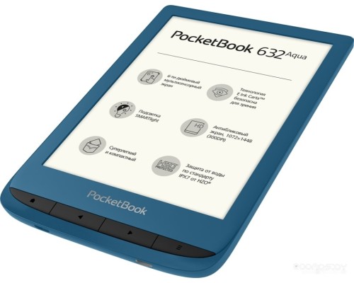 Электронная книга PocketBook 632 Aqua