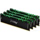 Модуль памяти Kingston FURY Renegade RGB 4x32GB DDR4 PC4-25600 KF432C16RBAK4/128