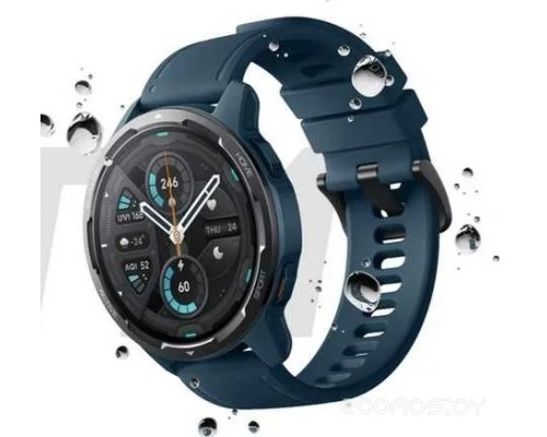 Умные часы Xiaomi Watch S1 Active (синий, международная версия)