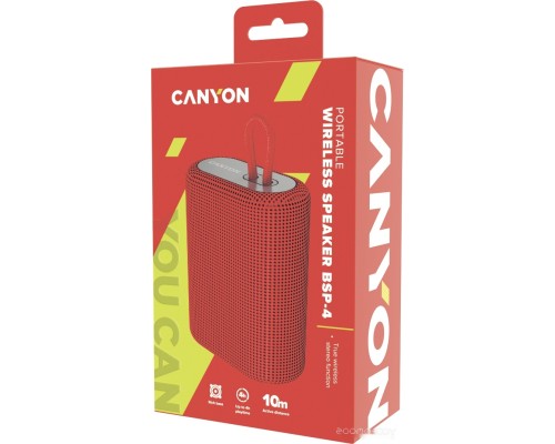 Портативная акустика Canyon CNE-CBTSP4R