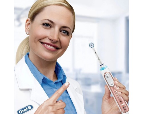 Электрическая зубная щетка Oral-B Genius X 20000N D706.515.6X (золотистый)