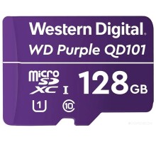 Карта памяти Western Digital Purple SC QD101 microSDXC WDD128G1P0C 128GB
