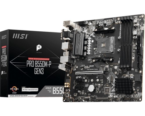 Материнская плата MSI Pro B550M-P Gen3