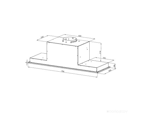 Вытяжка Korting KHI 9777 GN