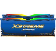 Модуль памяти OCPC X3 RGB Blue Label 2x16ГБ DDR4 3600 МГц MMX3A2K32GD436C18BU